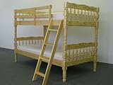 Bunk Bed - Twin over Twin Turn Post Natural
