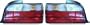 98-99 BMW 323IS 323-is ALTEZZA CLEAR TAIL LIGHT, one set (left and right included), 2-Door & Red W/ Amber Cap, 2pcs (1998 98 1999 99) BM9299CCTL