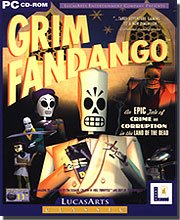 VideoGames: Grim Fandango  Jewel Case 