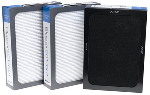 Blueair Replacement Particle Filter for Blueair 500/600 Series Air Purifiers, Set of 3