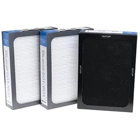 Blueair Replacement Particle Filter for Blueair 500/600 Series Air Purifiers, Set of 3