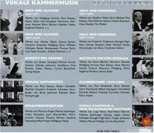 Cover image : Musik in Deutschland 1950-2000 Vol. 165:/Var