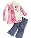 Apparel : Nannette Little Girl 3-Piece Vest Set