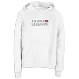 Sweatshirt Woman White Elegant Flag 