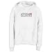 Sweatshirt Woman White Elegant Flag 