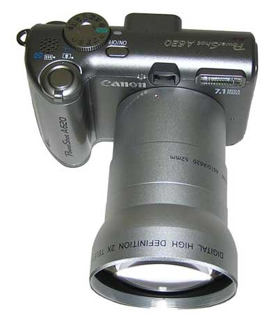 WIDETELEPHOTO LENS FOR PANASONIC PV-GS250 GS400 AG-DVC7