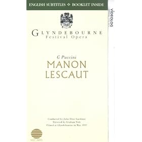 Manon Lescaut - Glyndebourne Festival Opera - Puccini [VHS] [1997]