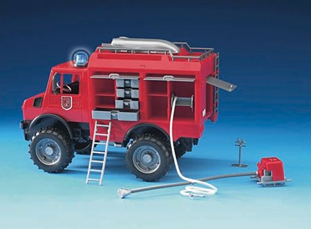 Childrens Toyshop  Toys : Fire engine truck w.access. and Light and Sound Module