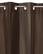Umbra Concerto 50 X 84-Inch Taffeta Panel with Grommet Top, Chocolate