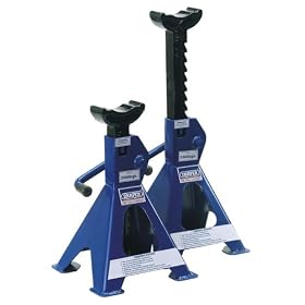 Draper 64431 2-Tonne Ratchet-Style Axle Stands (Pack of 2)