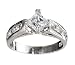 Jewelry : Bridget's Square Cut CZ Promise Ring