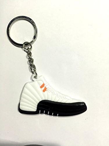 Air Jordan 12 Keychain,AJ 12 Sneaker Shoes Keychain Key Chain Key Ring Gift Souvenirs Key Holder Women and Men