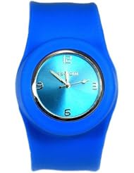 Slap On Quartz Movement Blue Dial Unisex Watch SW-007