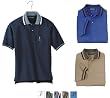 Outer Banks - Pique Knit Sport Shirt with Pocket and Jacquard Knit Trim (5032)