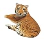 Tiger Figurine (Lying) - Sandicast Sculpture
