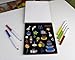 Melissa & Doug On the Go Magic Velvet Pattern-Reveal Sticker Book - 100+ Stickers, 6 Markers