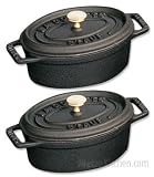 Review Staub  / Staub 0.25 qt. Oval Ramekin Set of 2 (Black Matte