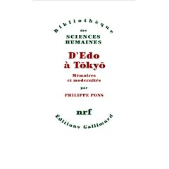 D'Edo � Tokyo. M�moires et modernit�s