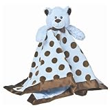 Sweet Chocolate Blue Blankie Bear