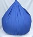 Bean Bag Cotton Royal Blue Extra Large