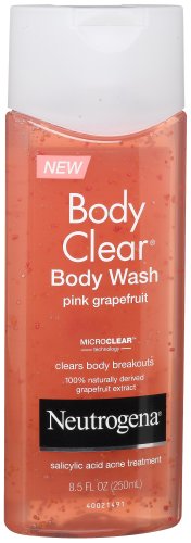 Neutrogena Body Clear Body Wash, Pink Grapefruit, 8.5-Ounce Bottles (Pack of 3)