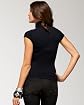 Ribbed Touch Seamless Turtleneck Top Product Image