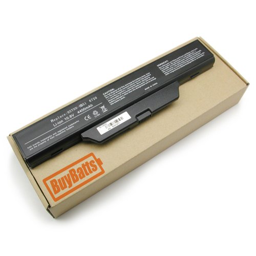 BuyBatts Battery Fits HP Business Notebook 6530S, 6531S, 6535S, 6720S, 6730S, 6735S, 6820S, 6830S, HP 550 Series, Compaq 510, 511, 515, 516, 610, 615 Series, GJ655AA, GJ655AA#ABH, HSTNN-I39C, HSTNN-I40C, HSTNN-IB51, HSTNN-IB52, HSTNN-IB62, HSTNN-XB51, HST