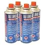 Pack of four gas canisters