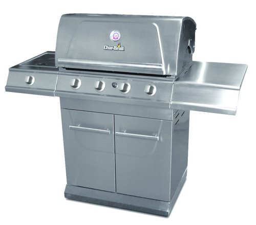 Char-Broil Stainless Steel 4 Burner Grill