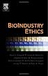 BioIndustry Ethics