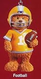 RUSS Very Beary Football Christmas Ornament #32008