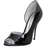 Jessica Simpson Womens Neona Peep Toe Pump,Black,7 M US