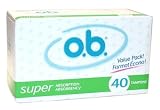 OB Super 40 Tampons