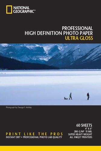 National Geographic Professional High Definition Photo Paper (177700, 4x6, 60 Sheets) On Sale