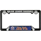 New York Mets - Logo & Name License Plate Frame