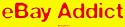 eBay Addict Bumper Sticker