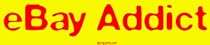 eBay Addict Large Bumper Sticker