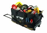 Custom Leathercraft 1167 Roller Tote Bag, 30-Pocket