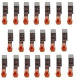 20 Black Cartridges for Canon Pixma iP1500 / iP 1500 Compatibles BCI-24BK ink cartridges by GFS