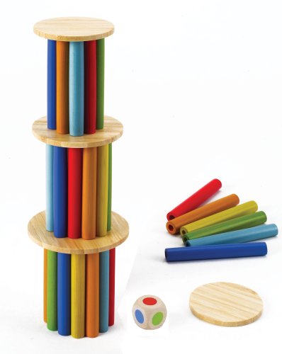 HaPe Bamboo Collection - Pisa Balancing & Building Game