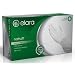 Elara FL201 Natrufit Latex Glove with Beaded Cuff, Disposable, Powder-free, 0.08mm Thickness, 230mm Length, Small (10 Packs of 100 Gloves)