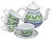 Caleca Bluemoon 9-Piece Tea Set