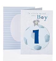 Elephant Football 1 Birthday Card