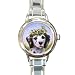 Limited Edition Violano Italian Charm Watch Dalmatian Dog Victorian