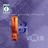 cover of Three Partitas for Solo VIolin