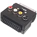 Scart Adapter Switchable Plug to Socket