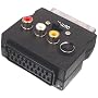 Scart Adapter Switchable Plug to Socket