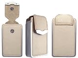 Modena Series Cream Leather Pouch Case for Apple Mini Ipod