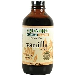 Frontier Vanilla Flavor (no Alcohol) Fair Trade Certified, 4-Ounce Bottles (Pack of 2)