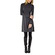 Merona&reg; Collection Womens Merino Wool Turtleneck Sweater Dress - Charcoal